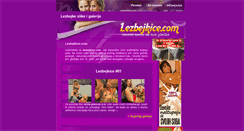 Desktop Screenshot of lezbejkice.com